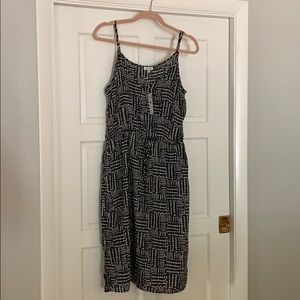 NWT Splendid Black and white sun dress
